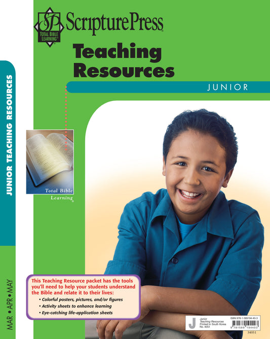 Scripture Press Spring 2026: Junior Teaching Resources (#4051)