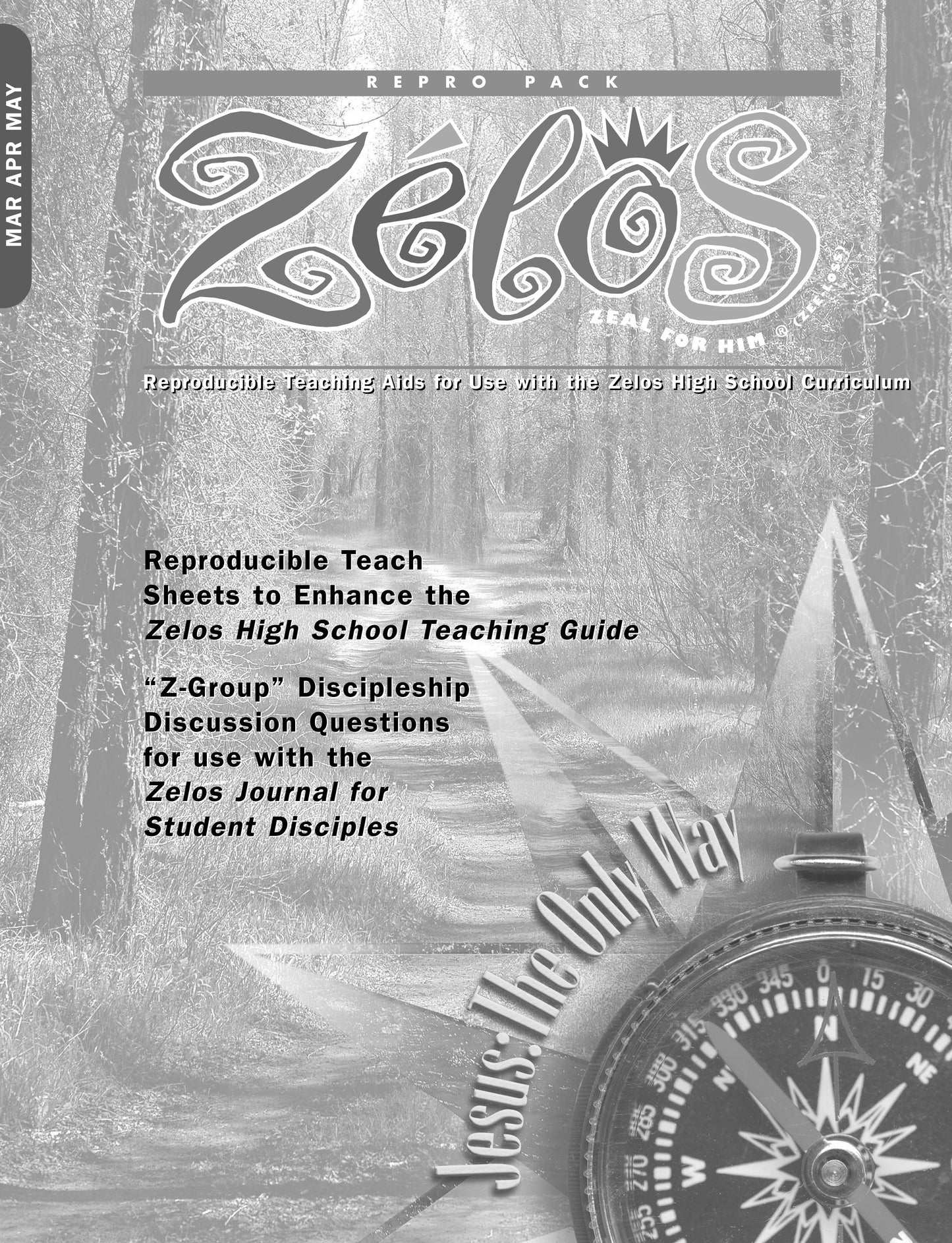 Accent/Scripture Press Spring 2026: High School Zelos Repro Pack (#4071 7071)