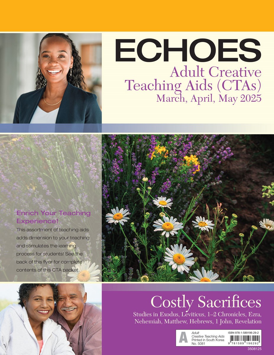 Echoes Spring 2026: Adult Comprehensive Bible Study Creative Teaching Aids (#5081)