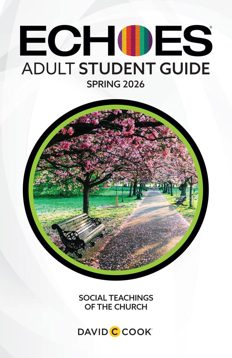 Echoes Spring 2026: Adult Comprehensive Bible Study Student Book (#5082)