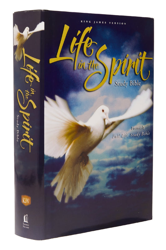 KJV Life In The Spirit Study Bible-Hardcover