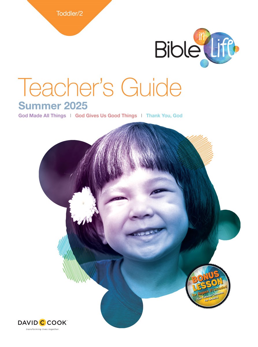 Bible-In-Life/Echoes Summer 2025: Toddler/2 Teacher's Guide (#1000 5000)