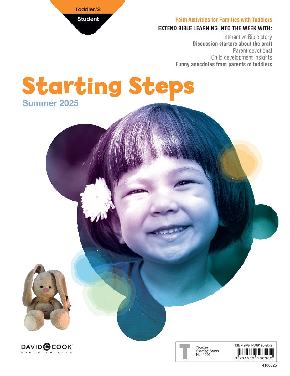 Bible-In-Life/Echoes/Reformation Press Summer 2025: Toddler/2 Starting Steps (Craft/Take Home) (#1003 5003)
