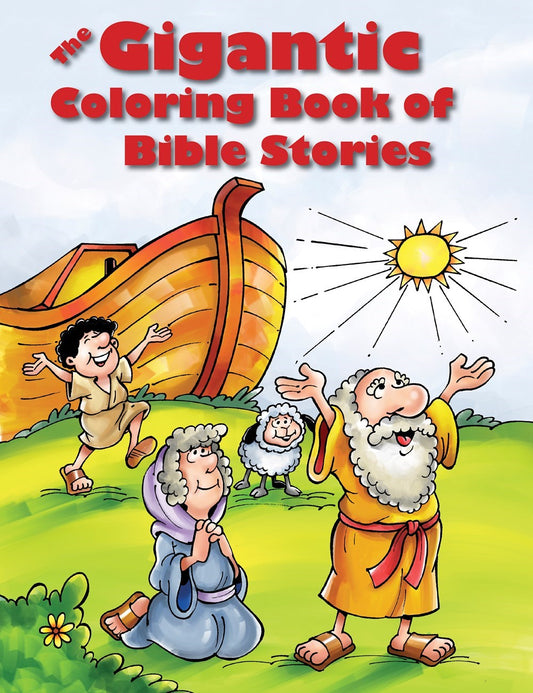 The Gigantic Coloring Book Of Bible Stories (Happy Day)
