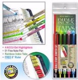 Highlighter-Bible Study Starter Set-Rainbow Tabs