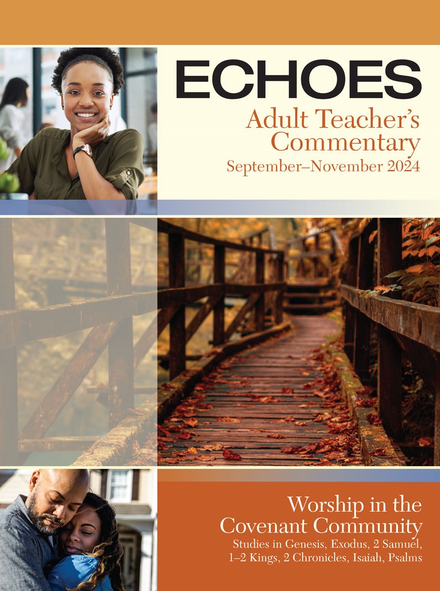Echoes Fall 2025: Adult Comprehensive Bible Study Teacher's Commentary (#5080)