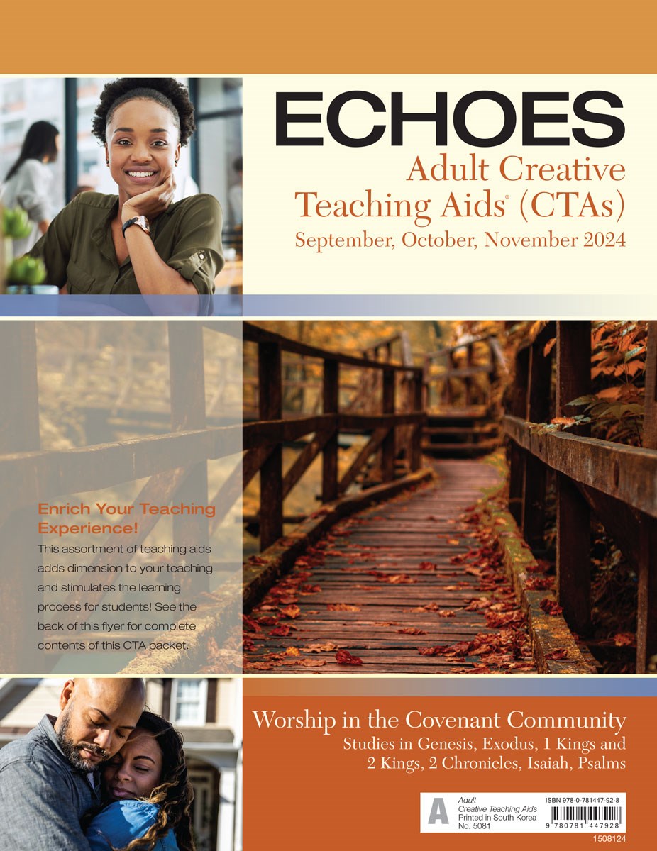 Echoes Fall 2025: Adult Comprehensive Bible Study Creative Teaching Aids (#5081)