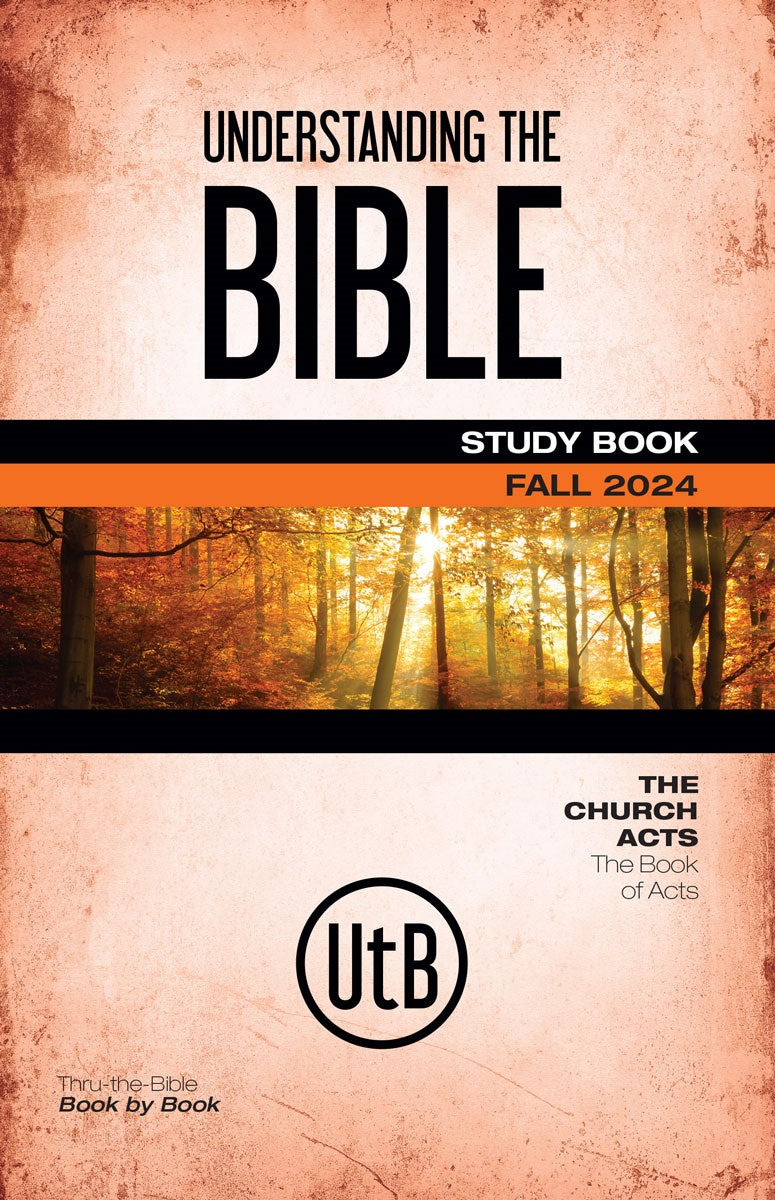 Bible-In-Life/Echoes/Reformation/Scripture Press Fall 2025: Adult Understanding The Bible Student Book (#1092 4092 5092)