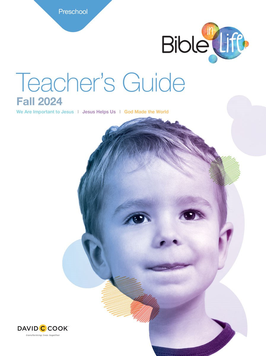 Bible-In-Life Fall 2025: Preschool Teacher's Guide (#1010)