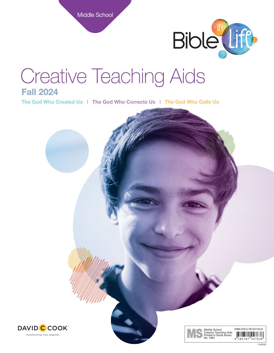 Bible-In-Life/Reformation Press Fall 2025: Middle School Creative Teaching Aids (#1061)