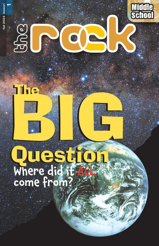Bible-In-Life/Reformation Press Fall 2025: Middle School Rock (Student Book/Take-Home) (#1062)