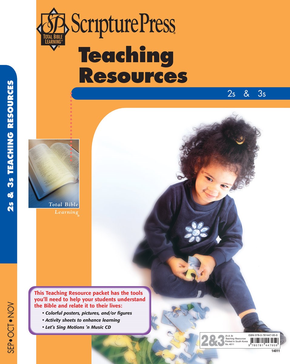 Scripture Press Fall 2025: 2s & 3s Teaching Resources (#4011)