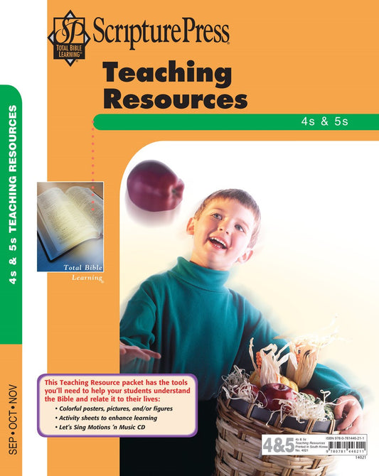 Scripture Press Fall 2025: 4s & 5s Teaching Resources (#4021)