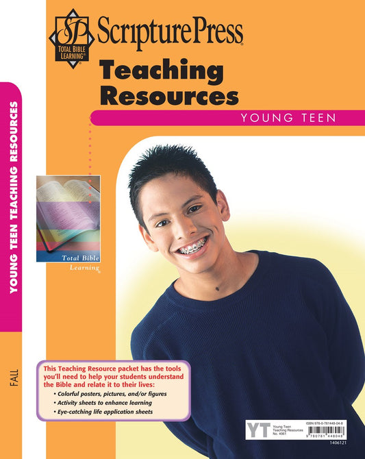 Scripture Press Fall 2025: Young Teen Teaching Resources (#4061)