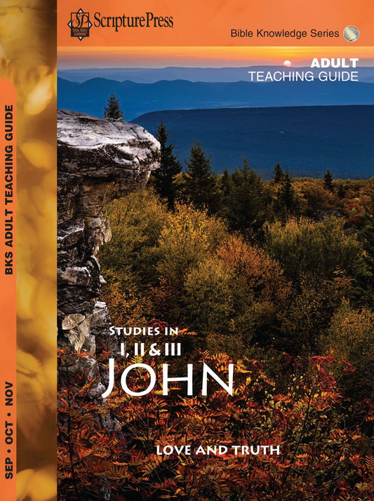 Scripture Press Fall 2025: Adult Bible Knowledge Series (Kjv) Teaching Guide (#4080)