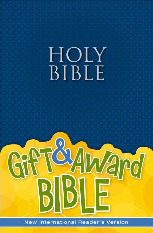 NIrV Gift And Award Bible-Blue Softcover
