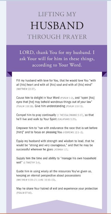 Lifting My Husband Through Prayer Cards (15-MAR-25=PUB B/O*)