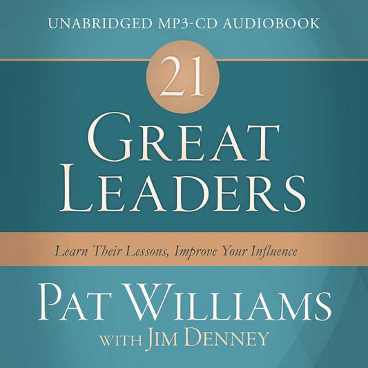 Audiobook-Audio CD-21 Great Leaders (Unabridged) (MP3)