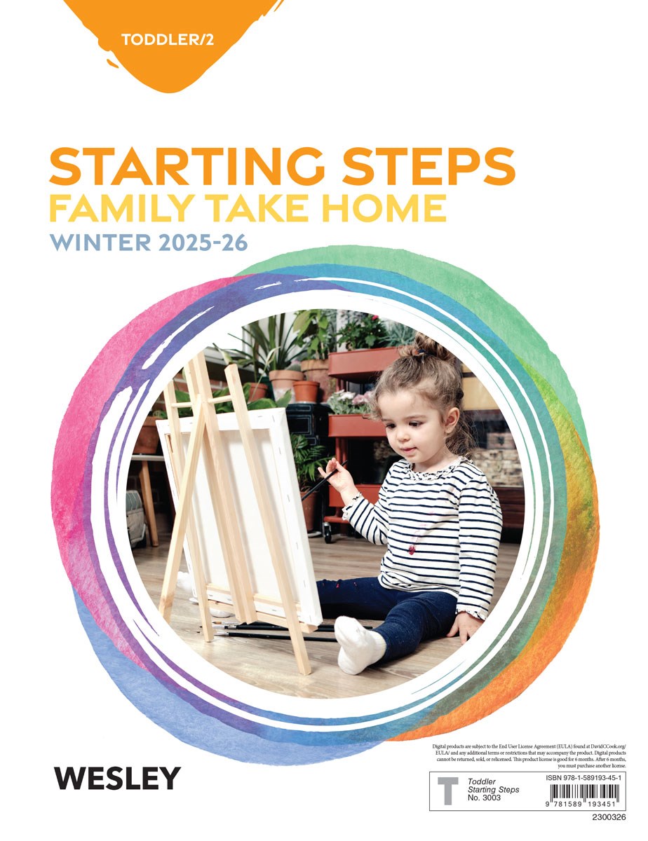 Wesley Winter 2025-2026: Toddler/2 Starting Steps (Craft/Take-Home) (#3003)