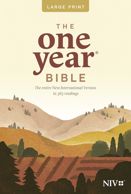 NIV The One Year Bible Premium Slimline/Large Print-Softcover
