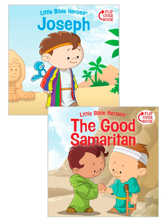 Joseph/The Good Samaritan Flip-Over Book (Little Bible Heroes)