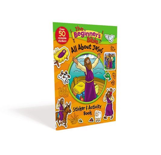 The Beginner's Bible All About Jesus Sticker And Activity Book