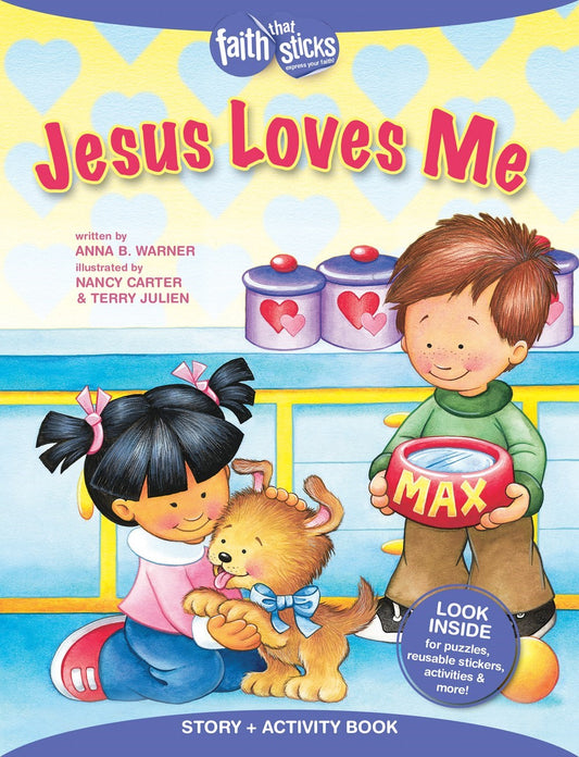 Jesus Loves Me Activity Book  (Faith That Sticks)