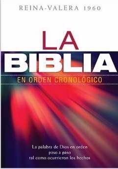 RVR 1960 La Biblia en Orden Cronologico (Daily Bible In Chronological Order)-Hardcover