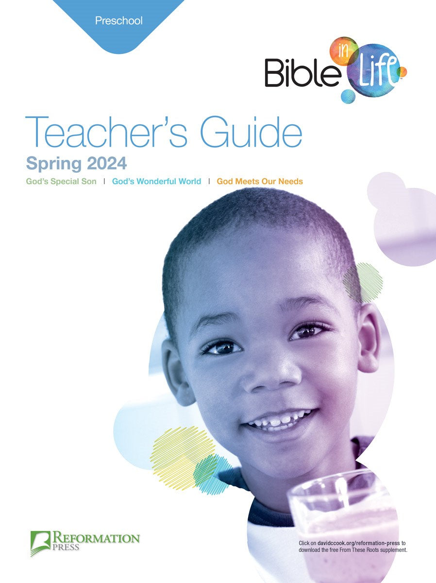 Reformation Press Spring 2026: Preschool Teacher's Guide (#1010-RP)