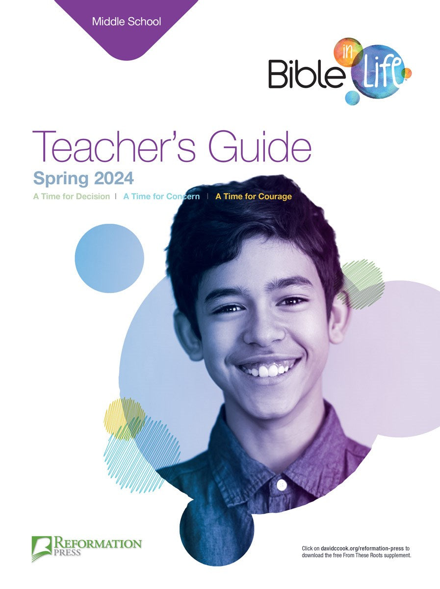 Reformation Press Spring 2026: Middle School Teacher's Guide (#1060-RP)