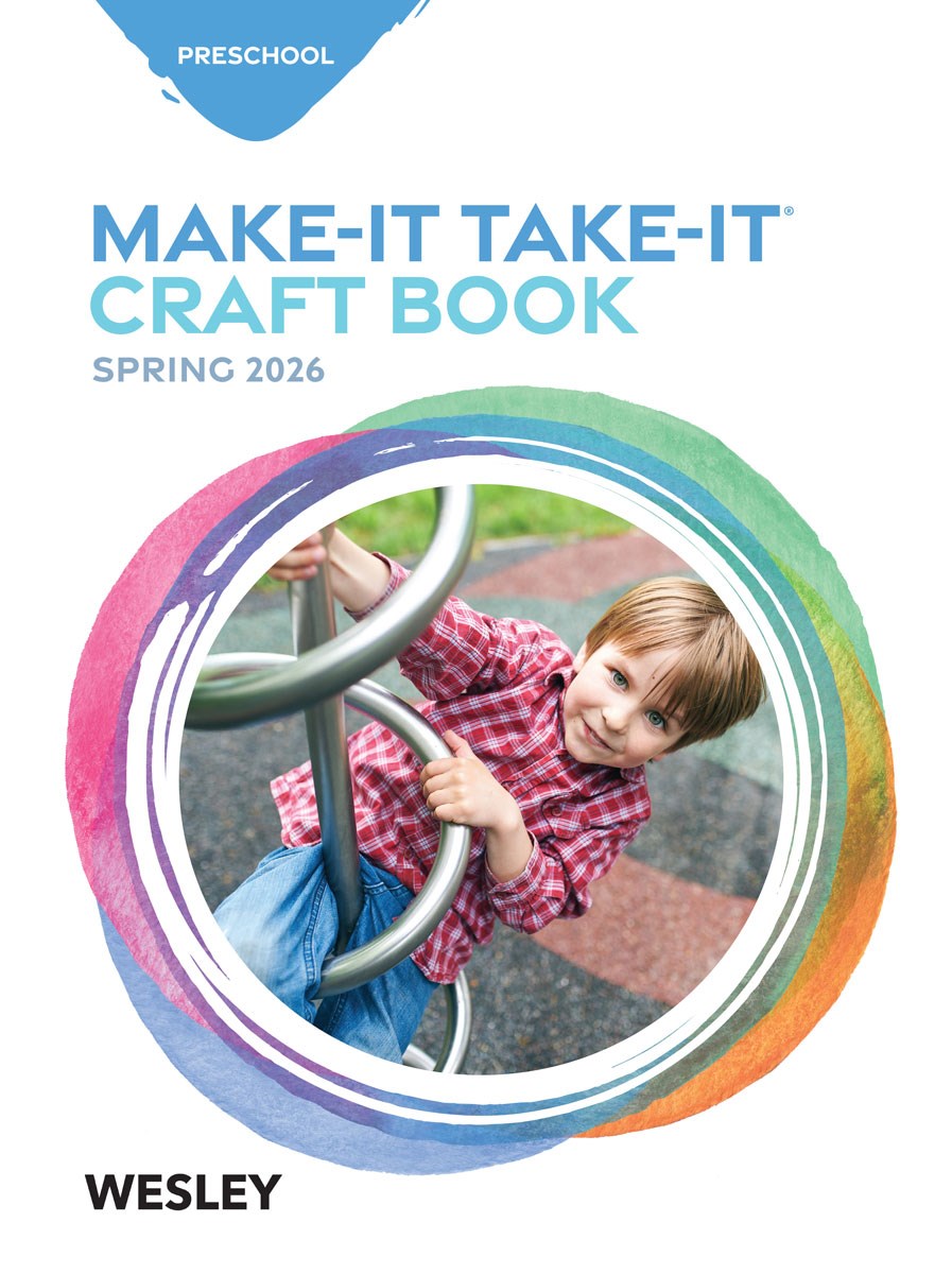 Wesley Spring 2026: Preschool Make-It/Take-It (Craft Book) (#3013)
