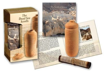 Gift Set-Dead Sea Scrolls Set w/Pottery Jar (#21186)