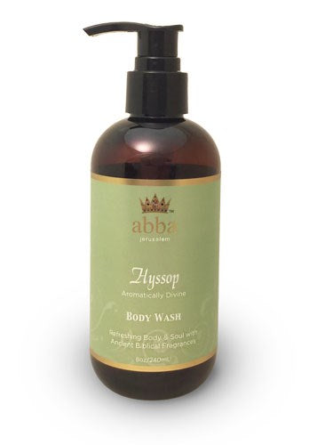 Bath Scents-Hyssop Body Wash w/Pump-8 Oz