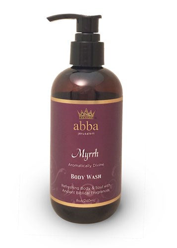 Bath Scents-Myrrh Body Wash w/Pump-8 Oz