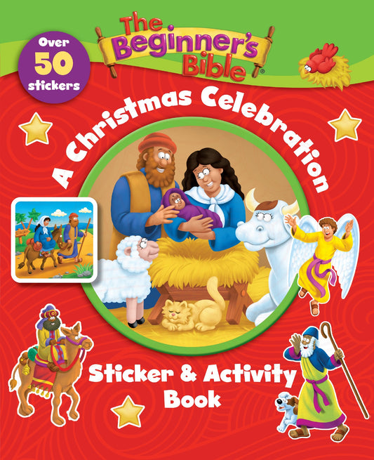 The Beginner's Bible: A Christmas Celebration Sticker And Activity Book