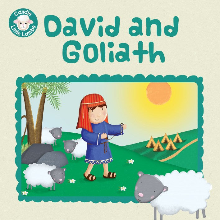 Candle Little Lambs: David And Goliath