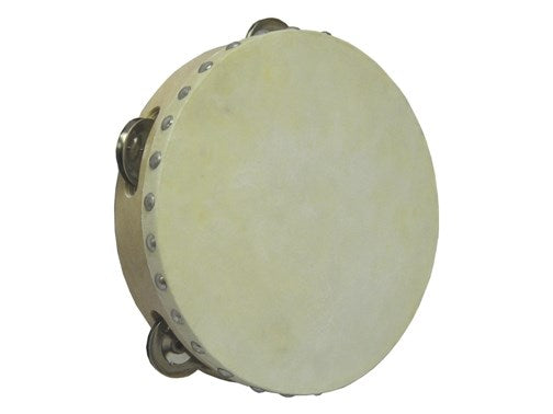 Instrument-Tambourine-Wood-Small (8" Single)