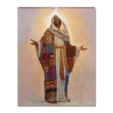 Canvas-Coat Of Many Colors-Small (11 x 14)