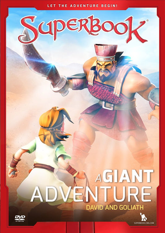 DVD-A Giant Adventure: David And Goliath (SuperBook)