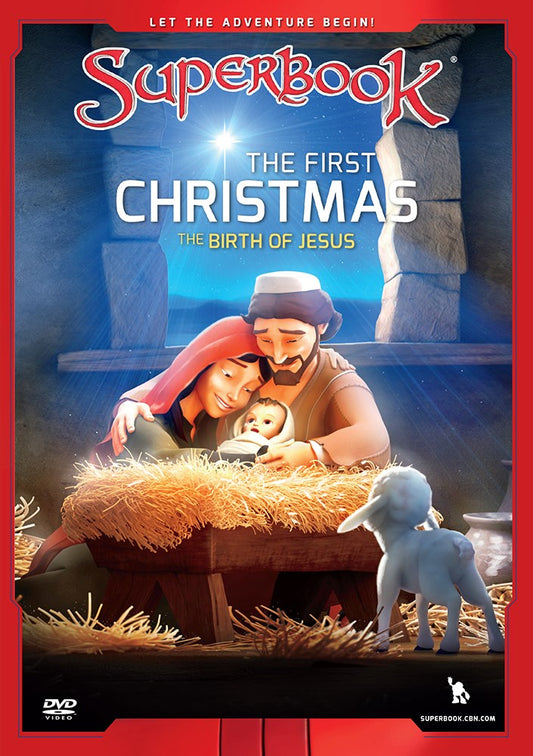 DVD-The First Christmas: The Birth Of Jesus (SuperBook)