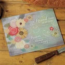 Cutting Board-Mini-Friend-Taupe/Multi