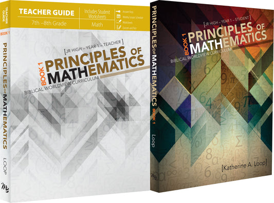 Master Books Math Level 1 Education>Math – Victorious Christian Living Store
