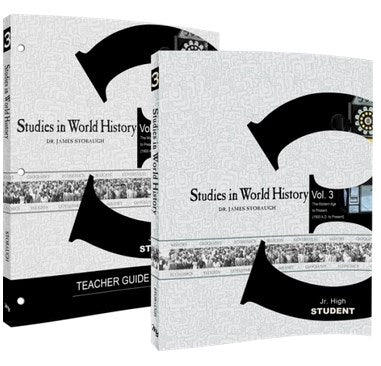 Master Books-Studies In World History Volume 3 Set (6th - 8th)