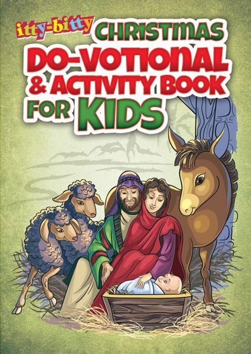 Itty-Bitty Christmas Do-votional & Activity Book For Kids (Pack Of 6)