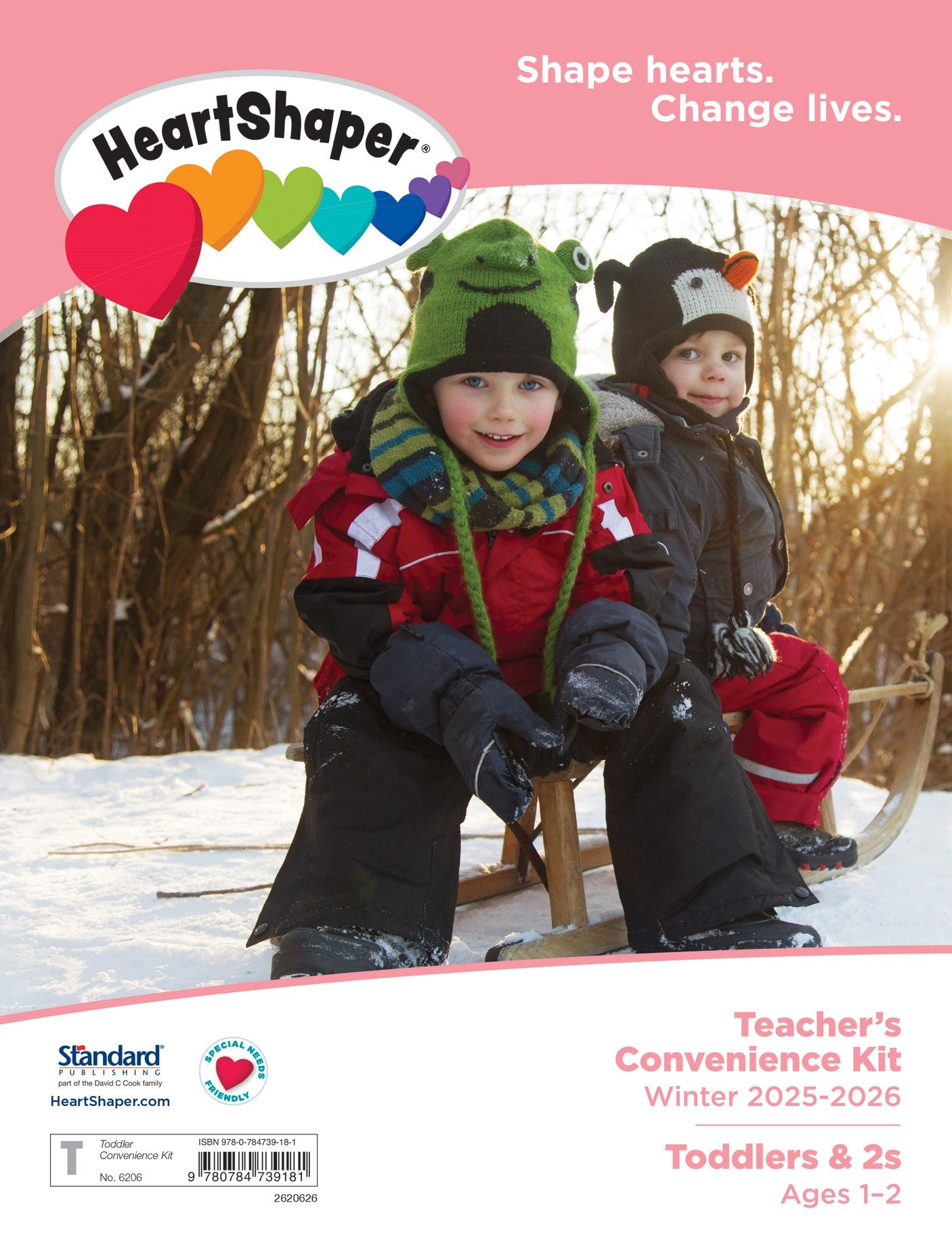 Heartshaper Winter 2025-2026: Toddlers & 2s Teacher's Convenience Kit  (#6206)