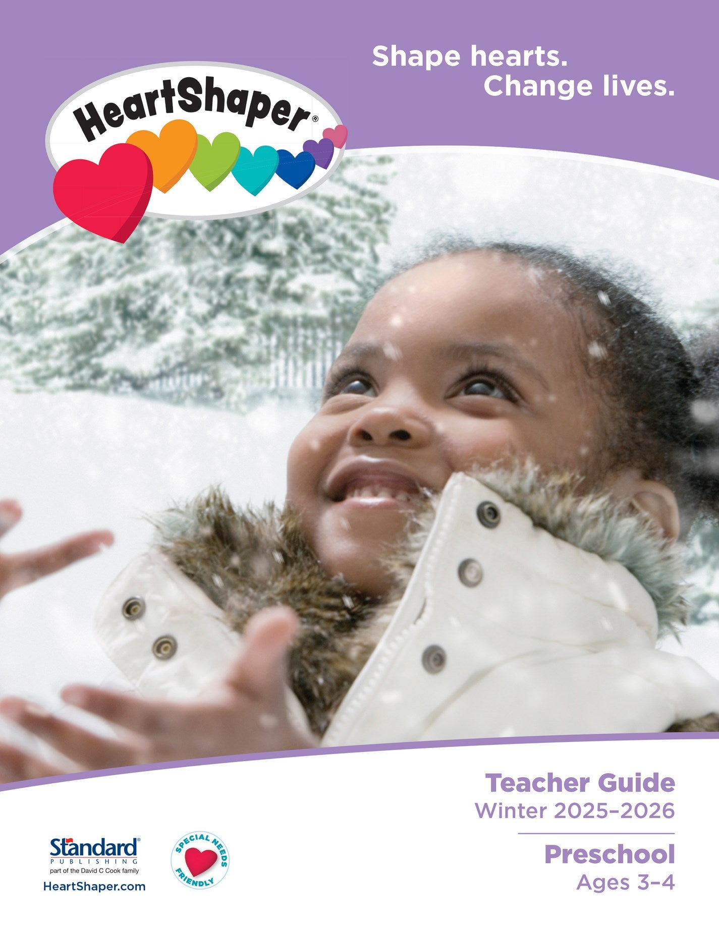 Heartshaper Winter 2025-2026: Preschool Teacher Guide (#6210)