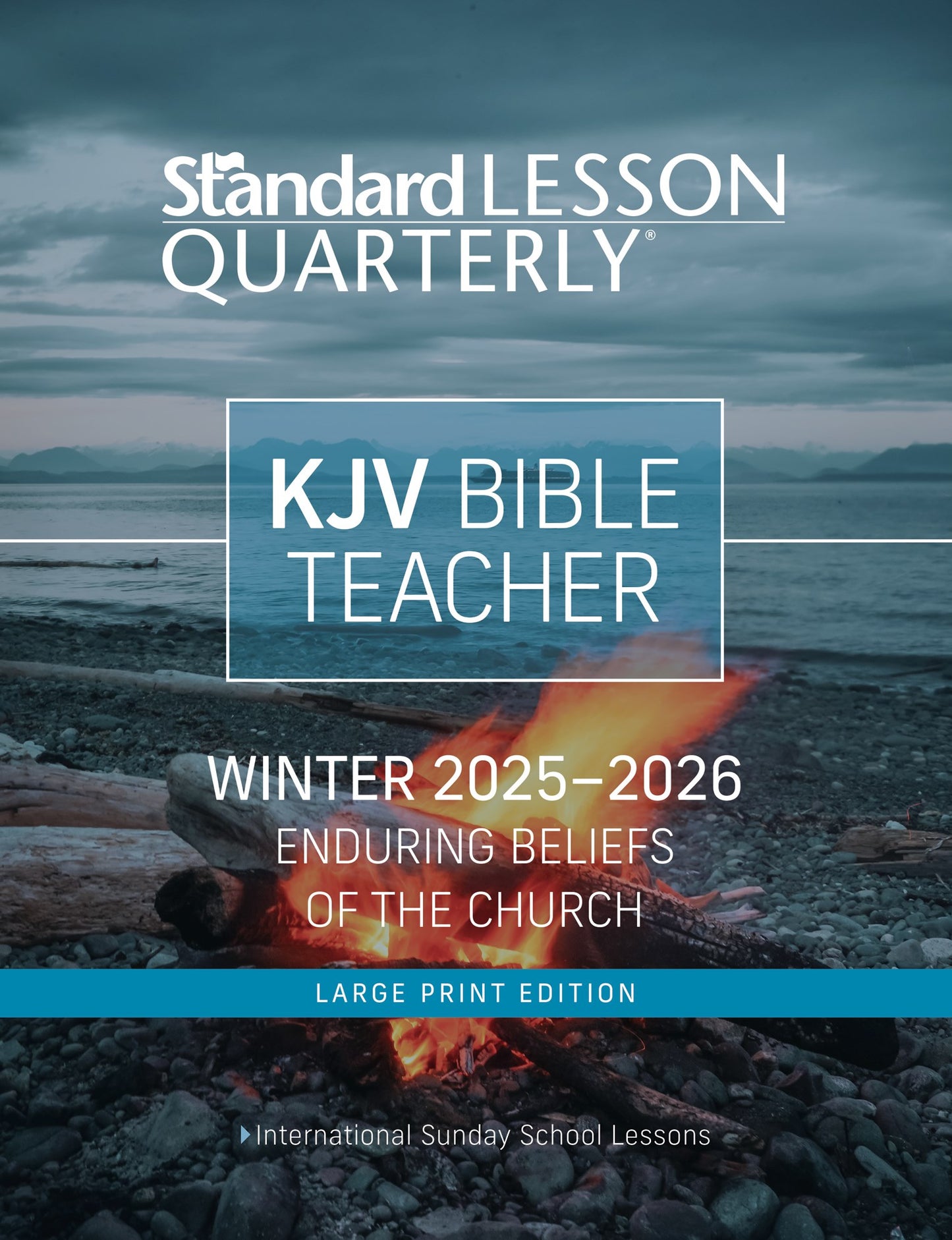 Standard Lesson Quarterly Winter 2025-2026: Adult Kjv Bible Teacher Large Print (#6298)