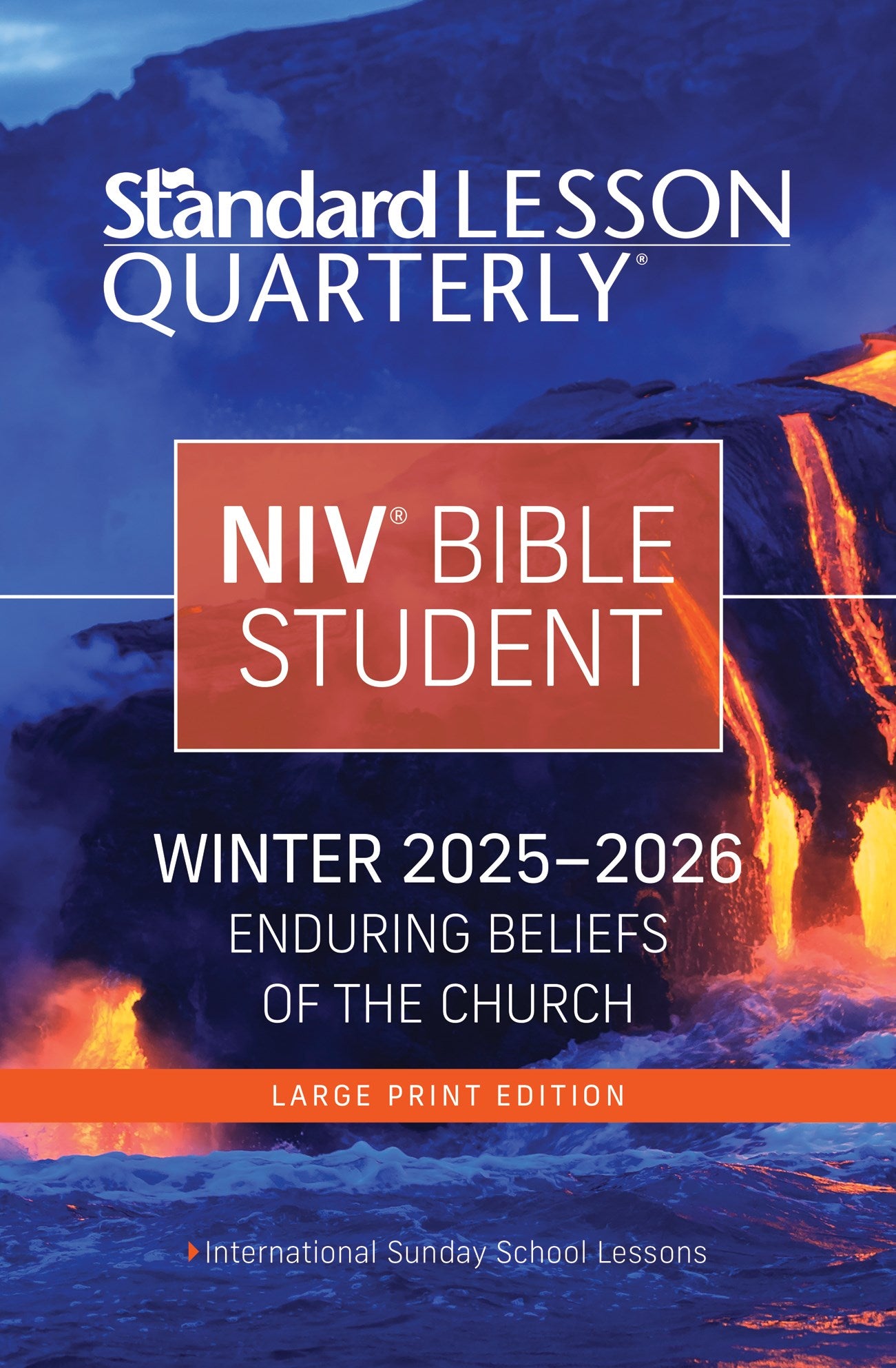 Standard Lesson Quarterly Winter 2025-2026: Adult Niv Bible Student Large Print (#6287)
