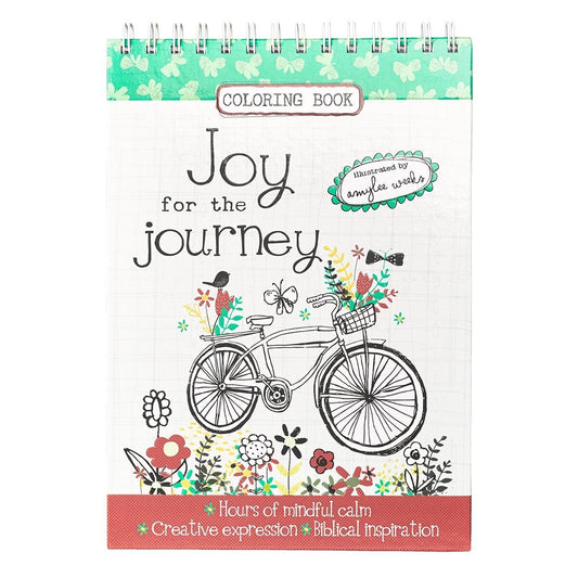 Joy For The Journey Adult Coloring Book