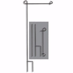 Stake-Garden Flag Stand-3 Piece w/Poly Bag & Header (40")